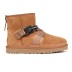 Men`s UGG Classic Ultra Mini Hybrid Strap Short Boots Chestnut