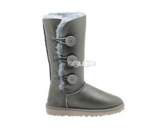 Bailey Button Triplet Metallic Grey