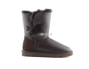 Bailey Button Metallic Chocolate-1