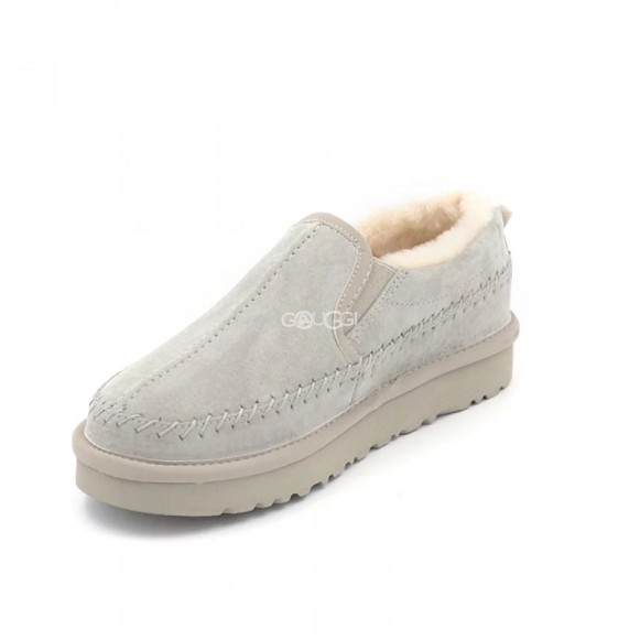 Ugg Stitch Slip On Grey-Violet