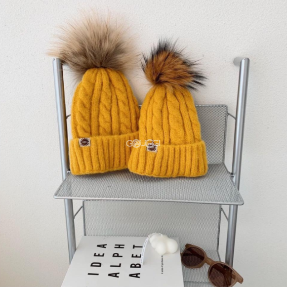 UGG Hat Yellow
