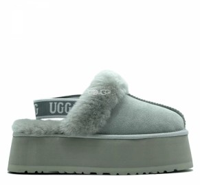 Ugg Funkette Suede Platform Grey Violet
