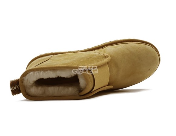 Mens Neumel Flex Nubuck Chestnut