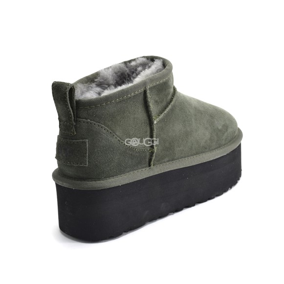 Classic Ultra Mini Platform Dark Green