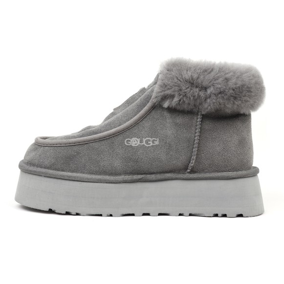 Ugg Funkette Platform Boots Grey