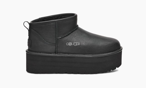 UGG Classic Ultra Mini Platform Metallic Black